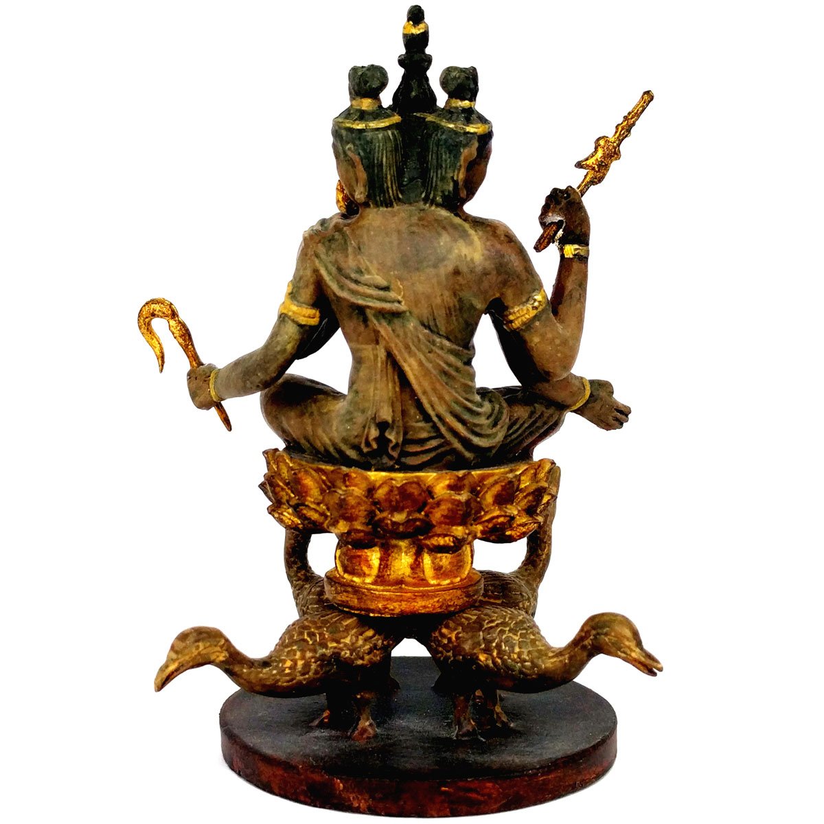 100％品質 東寺監修 公認 国宝 梵天 ミニチュア仏像 彫刻/オブジェクト